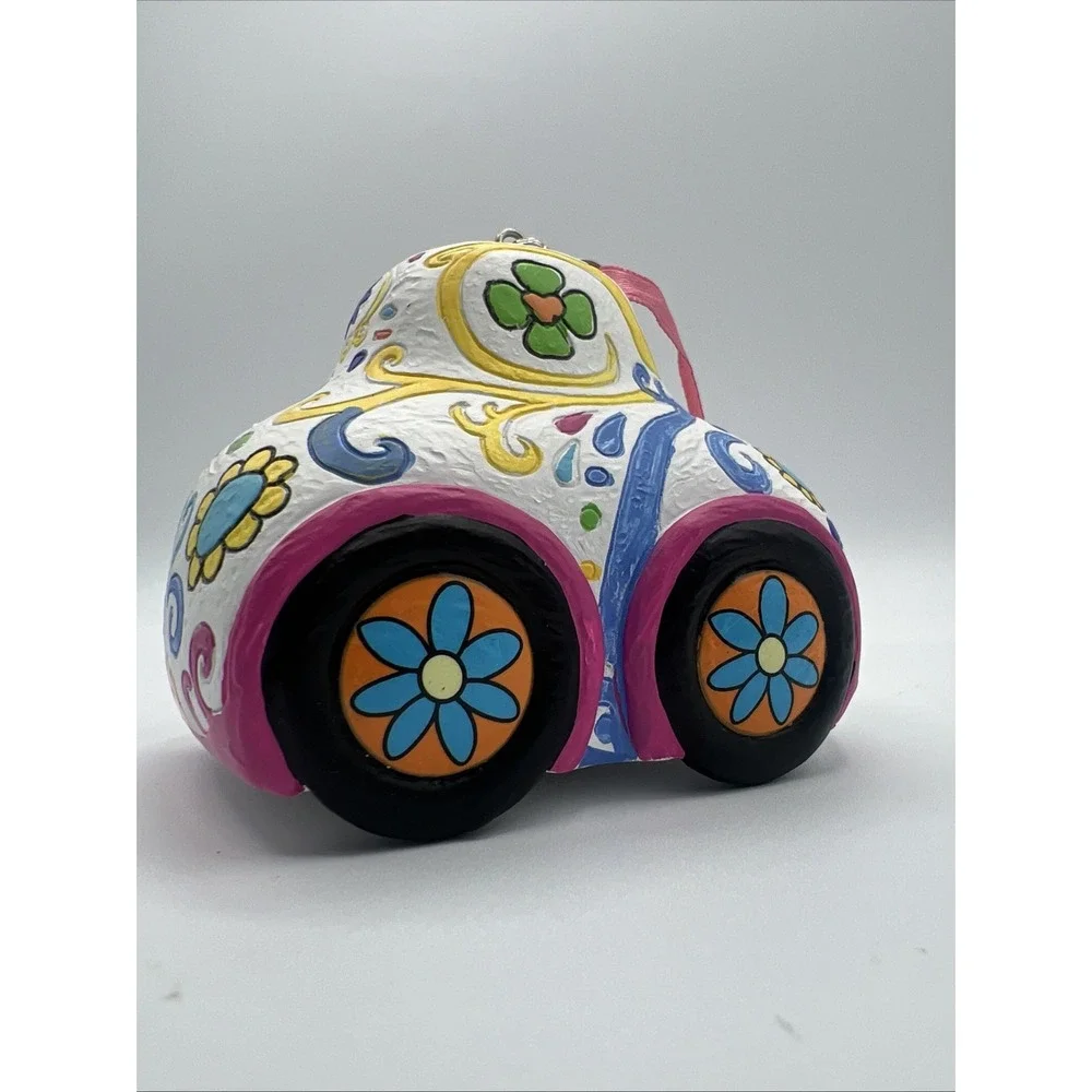 Disney Pixar CARS LAND RESIN Ornament Sugar Skull Day‎ of the Dead Car NEW